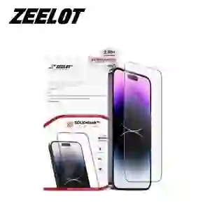 Dán Chống Va Đập Iphone 15 Plus Zeelot Solidsleek Full Cao Cấp Đen
