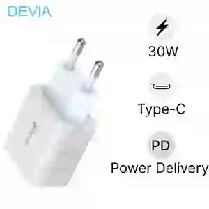 Củ sạc Devia Smart Series 1 cổng PD (EU, 30W)
