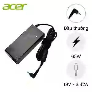 Sạc Laptop Acer 19V 3.42A 65W - Đầu thường NQ