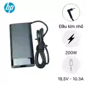 Sạc Laptop HP 19.5V 10.3A 200W - Đầu kim nhỏ hình Oval