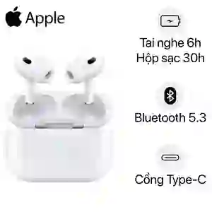 Tai nghe Bluetooth Apple AirPods Pro 2 2023 Type-C chính hãng