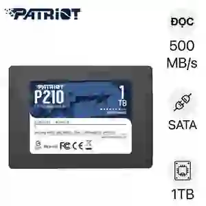 Ổ Cứng Laptop SSD Patriot P210 SATA3 1TB
