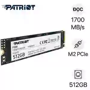 Ổ Cứng Laptop SSD Patriot P300 M2 PCIE NVME 2280 512GB