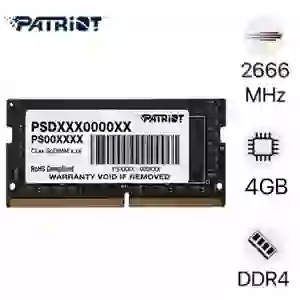 RAM laptop Patriot DDR4 4GB Bus 2666