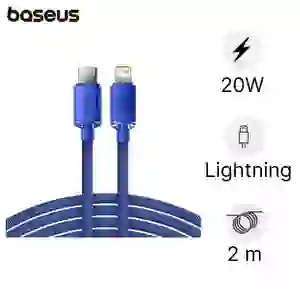 Cáp Baseus Crystal Shine USB-C to lightning dài 2M
