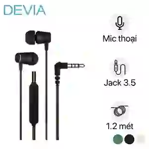 TAI NGHE DEVIA KINTONE SERIES MENTAL ( 3,5MM )