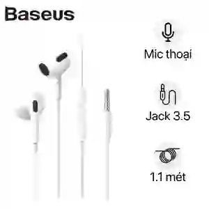 Tai nghe có dây Baseus Encok H17 3.5MM