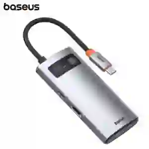 Hub Chuyển ĐổI Baseus Metal Gleam Type-C 4 Trong 1