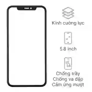 Thay ép kính iPhone X