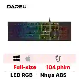 Bàn Phím Cơ Có Dây Dareu Ek1280S V2 Multi Led Đen