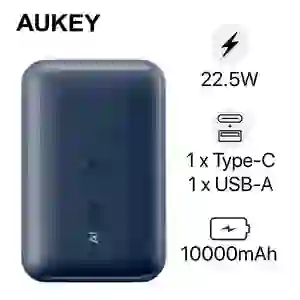 Pin sạc dự phòng Aukey PB-N83S 20W PD 10.000mAh -Xanh dương