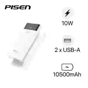 Pin sạc dự phòng Pisen Mr White Power Station 10.500 mAh