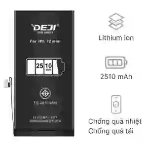 Thay pin iPhone 12 Mini dung lượng cao chính hãng Deji