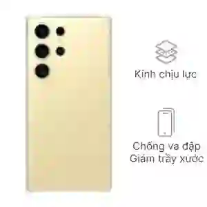 Thay kính lưng Samsung Galaxy S22 Ultra chính hãng Safety - Vàng đồng