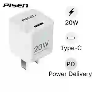 Củ sạc Pisen Quick Ice Crystal PD 20W (TS-C165)