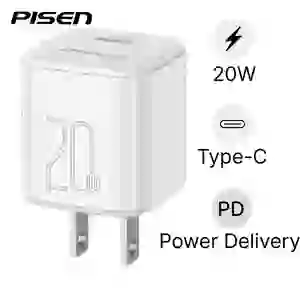 Củ sạc Pisen Quick Ice Crystal PD 20W (TS-C165)
