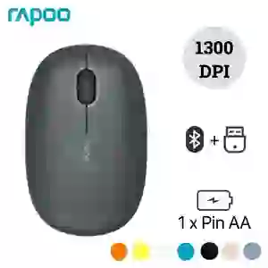 Chuột không dây Bluetooth Rapoo M650 Silent