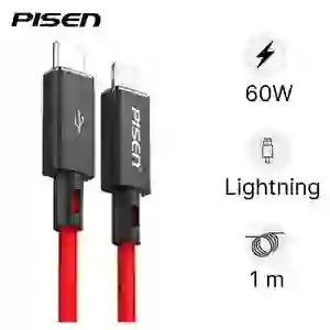 Cáp sạc nhanh Pisen Quick Platinum Type-C to Lightning 1M
