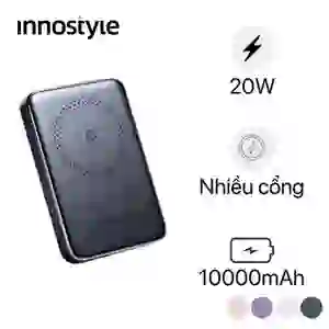 Pin dự phòng sạc nhanh Innostyle Powermag Slim 10.000mah 20w