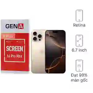 Thay màn hình iPhone 16 Pro Max chính hãng GENA loại Pro