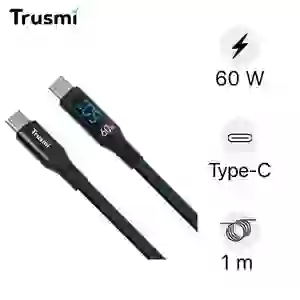 Cáp Trusmi Usb-C to Usb-C PD 60w CA38