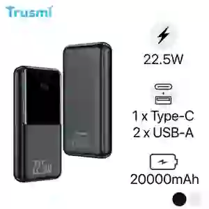 Pin dự phòng Trusmi Digital 20.000Mah PD 22.5w PB03