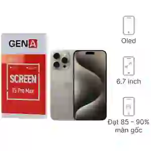 Thay màn hình iPhone 15 Pro Max chính hãng GENA loại A+