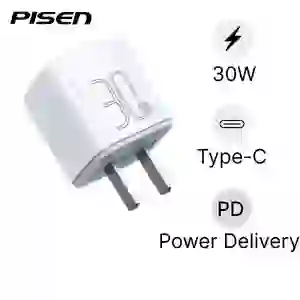 Sạc Pisen Quick - Mr White Tiny USB-C 30w