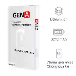 Thay pin iPhone X dung lượng siêu cao chính hãng GENA