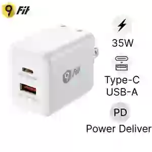 Sạc 9Fit PD 35W 1A1C GaN 001W