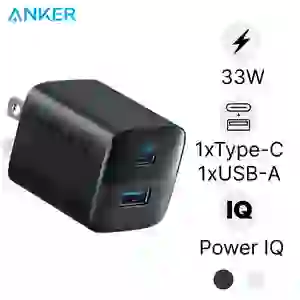 Củ sạc Anker 323 2 cổng 1C1A 33w A2331
