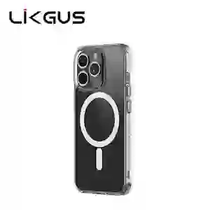 Ốp lưng iPhone 13 Pro Likgus Crystal With Magsafe
