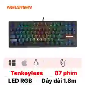 Bàn phím cơ có dây Newmen GE87