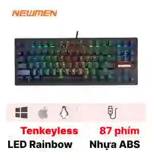 Bàn phím cơ có dây Newmen GE87R