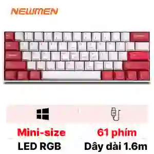 Bàn phím cơ không dây Newmen GM610