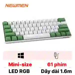 Bàn phím cơ không dây Newmen GM610DY