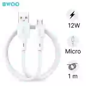 Cáp sạc nhanh BWOO Micro 12W X286V dài 1M
