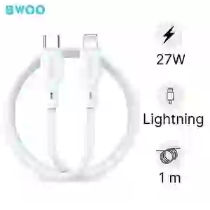 Cáp sạc nhanh BWOO Type-C to Lightning 27W X286C-L dài 1M