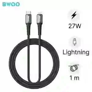 Cáp sạc nhanh BWOO Type-C to Lightning 27W X288C-L dài 1M