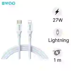 Cáp sạc nhanh BWOO Type-C to Lightning PD 27W X283C-L dài 1M