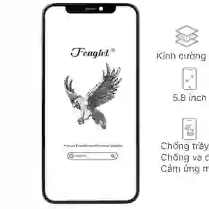 Thay ép kính iPhone X chính hãng Feaglet