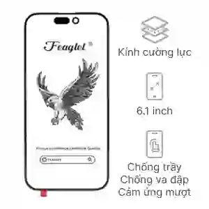 Thay ép kính iPhone 15 chính hãng Feaglet