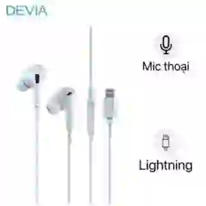 Tai nghe nhét tai Devia cổng Lightning - Cũ