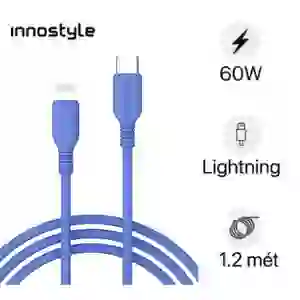 Cáp sạc nhanh USB-C to Lightning MFI Innostyle Jazzy 1.2m