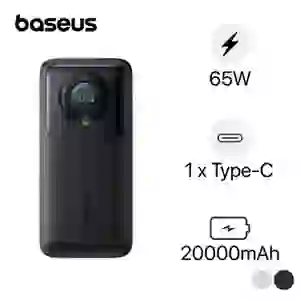 Pin sạc dự phòng Baseus Free2pull kèm cáp thu gọn 20000mAh 65W