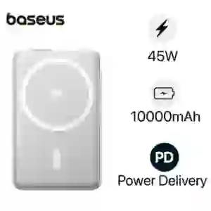 Pin sạc dự phòng không dây Baseus Nomos Qi2 10000mAh 45W Tích Hợp Cáp Type-C Và Chân Đế