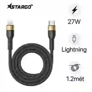 Cáp Stargo Ultralink L1 từ tính Type-C to Lightning 27W 1.2M
