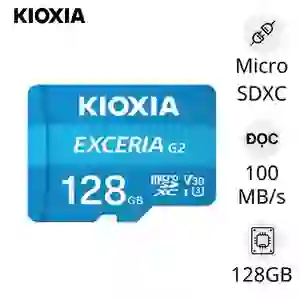 Thẻ nhớ MicroSD Kioxia Exceria CL10 UHS-I U3 V30 4K A1 128GB