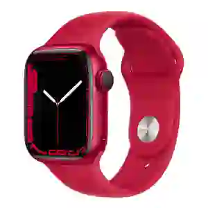 Apple Watch Series 7 41mm (GPS) - Viền nhôm - Dây cao su - Cũ Trầy Xước