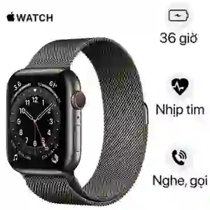 Apple Watch Series 4 44mm GPS Viền thép Dây thép - Cũ đẹp